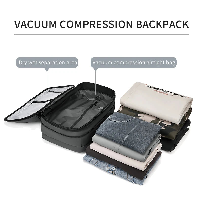 INFEYLAY 17" Vacuum Compression Travel Backpack